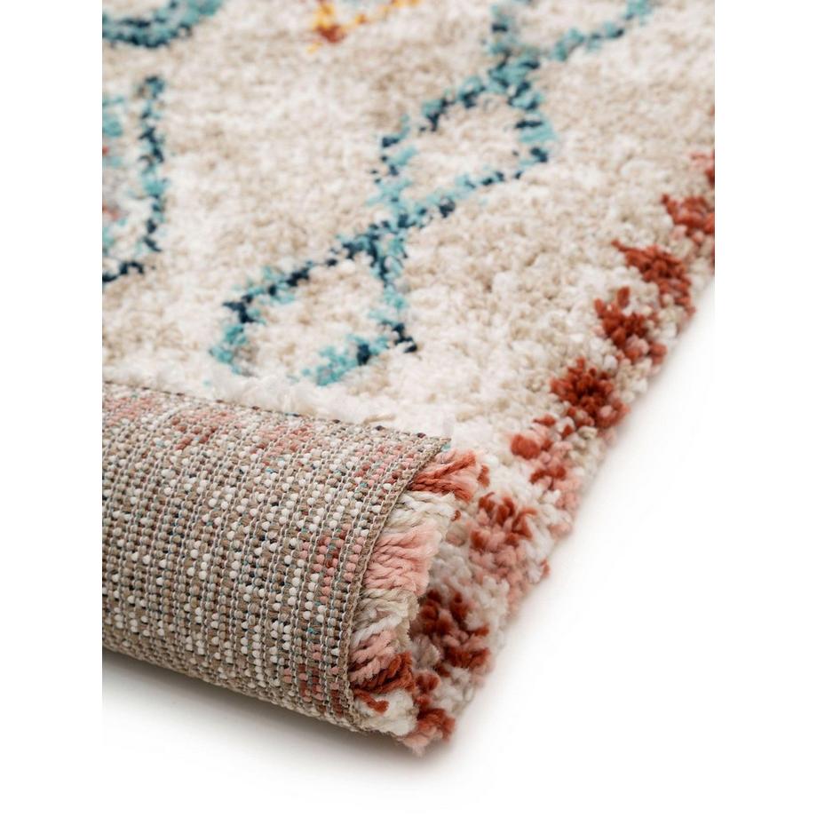 Benuta Tappeto a pelo lungo Gobi Multicolor  