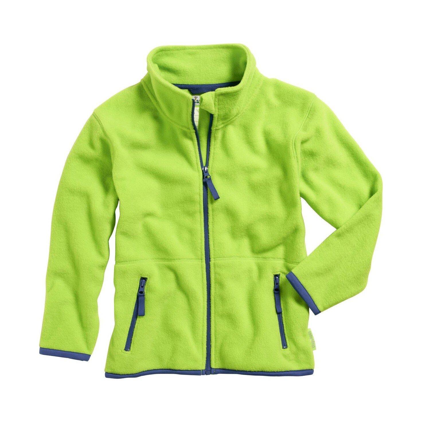 Playshoes  Kontrastreiche Fleecejacke großes Kind 