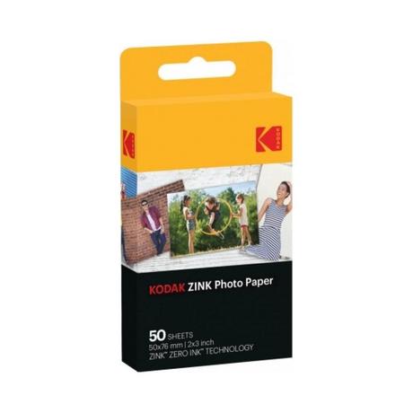 Kodak  Kodak ZINK Photo Paper pellicola per istantanee 50 pz 50 x 76 mm 