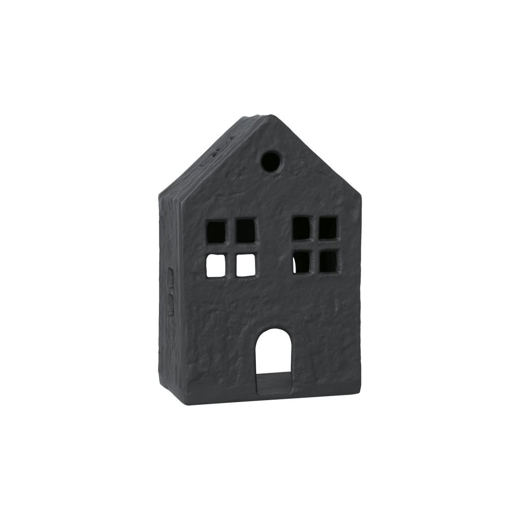 Villeroy & Boch Windlicht Haus Black XMAS  