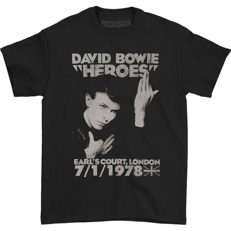 David Bowie  Tshirt HEROES EARLS COURT 