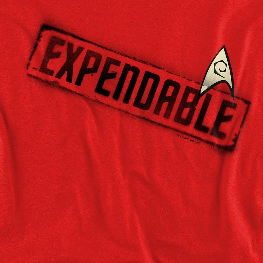 Star Trek Expendable Felpa Stampata Girocollo  