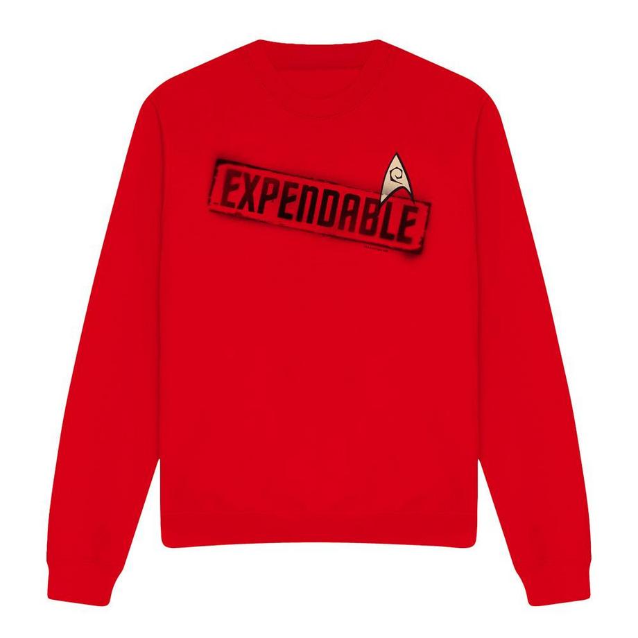 Star Trek Expendable Felpa Stampata Girocollo  