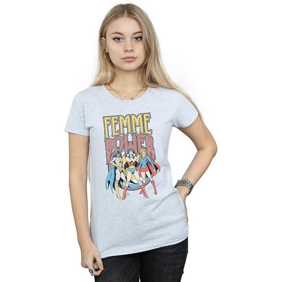 DC COMICS Femme Power Kurzarm T-Shirt  