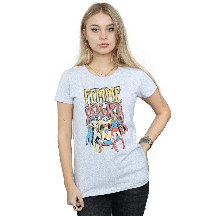 DC COMICS Femme Power Kurzarm T-Shirt  