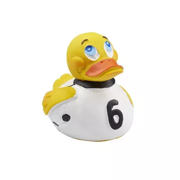 Lanco Toys 893 Bad-Spielzeug-Aufkleber Badeente aus Gummi Mehrfarbig