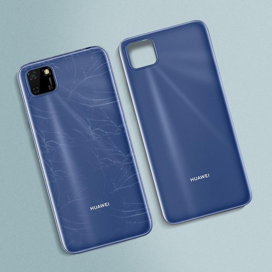 Avizar  Cache Batterie Huawei Y5p Bleu 