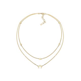 Elli  Collier Choker Étoile Demi-Lune 