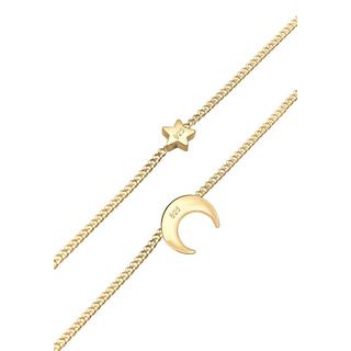 Elli  Collier Choker Étoile Demi-Lune 