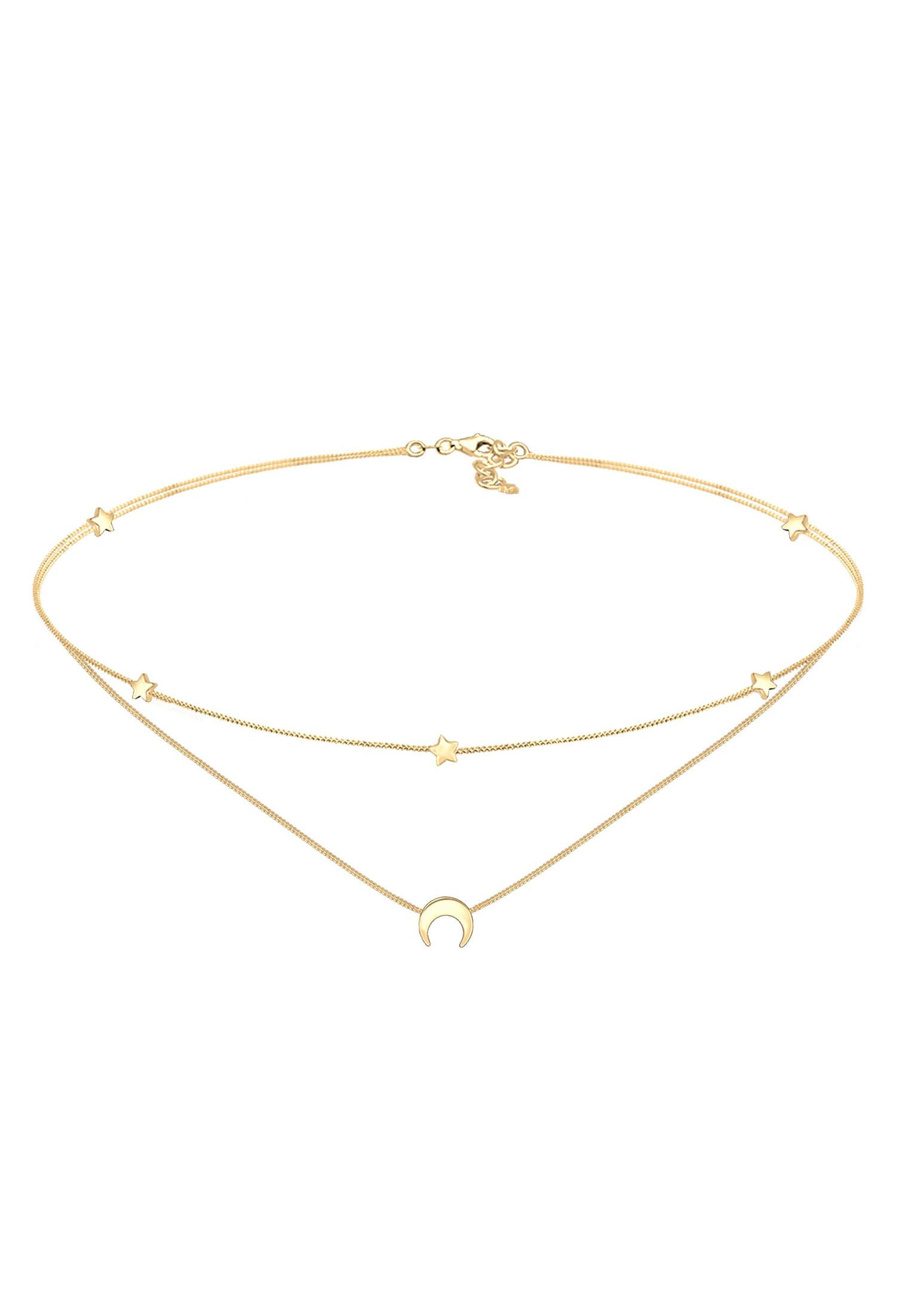 Elli  Halskette Choker Layer Astro 