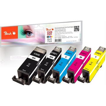 Tinte PGI-520CLI-521 Multi-Pack BlackCyanMagentaYellow