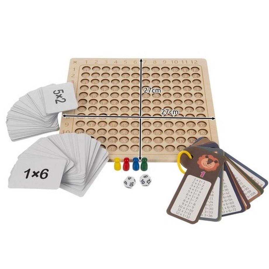 Kruzzel  Table de multiplication - jeu de société Kruzzel 24639 