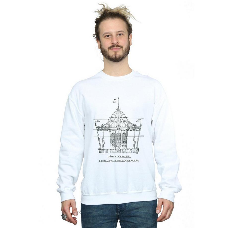 Disney Mary Poppins Supercalifragilisticexpialidocious Sweatshirt  