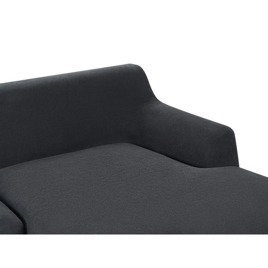 Beliani Canapé d'angle gauche en Tissu Scandinave SOSJO  