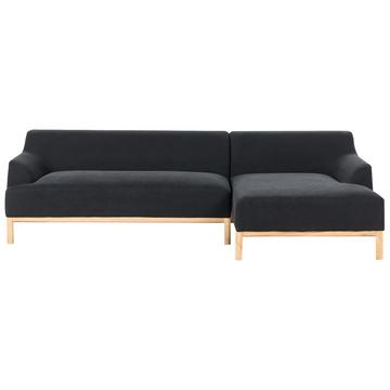 Canapé d'angle gauche en Tissu Scandinave SOSJO