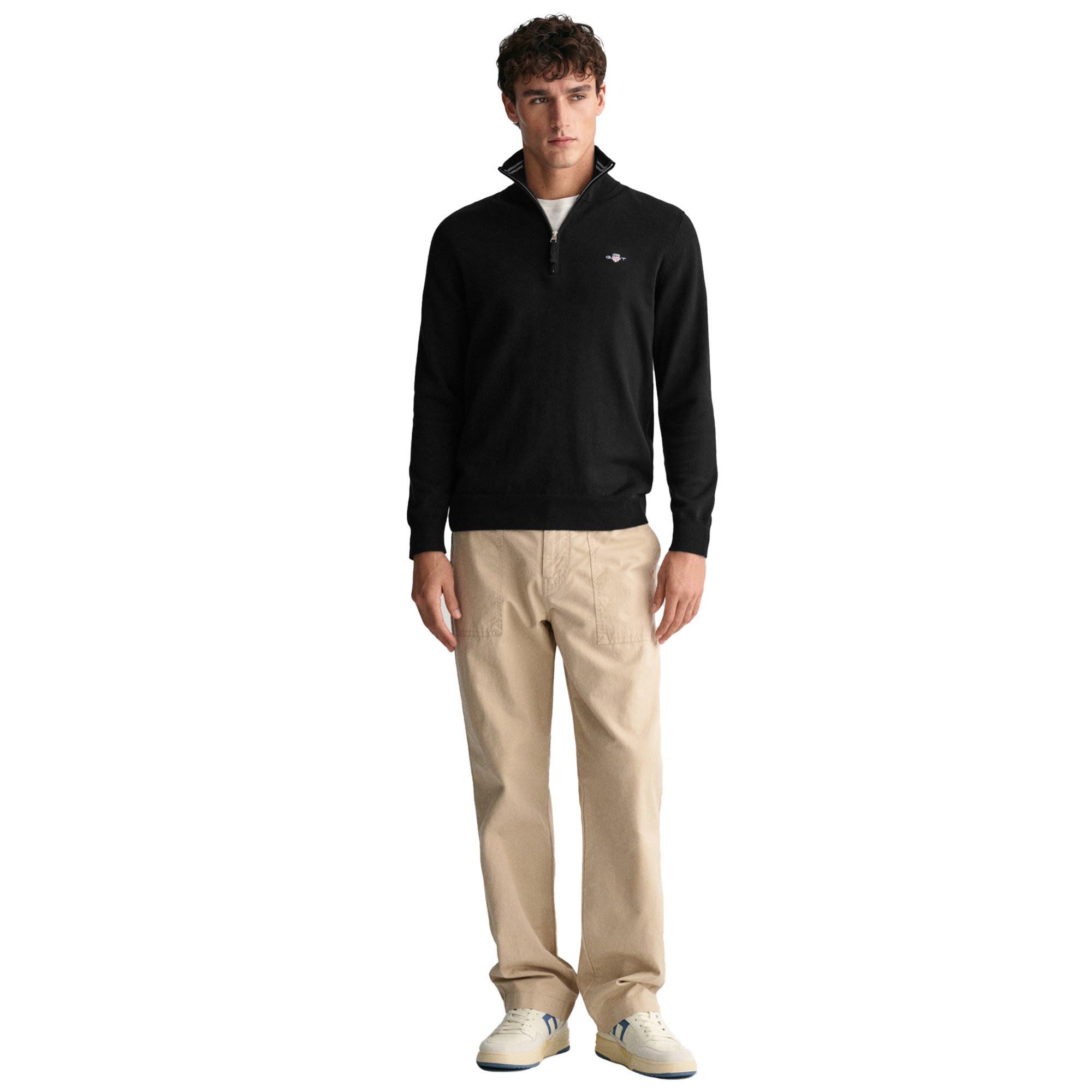 GANT Pull Tricoté Half Zip  
