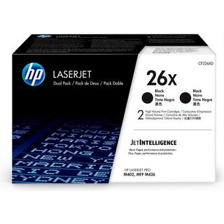 HEWLETT PACKARD  26X - Pack de deux - noir 