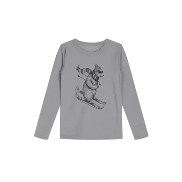 WollBambus Abba Shirt Eisbär