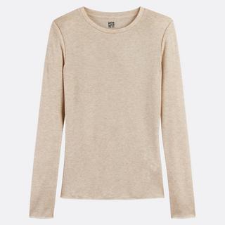 La Redoute Collections Langarm Rundhals Shirt  