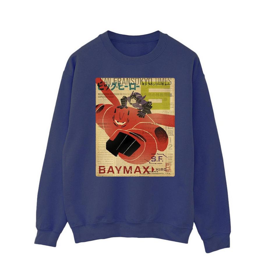 Disney Big Hero 6 Bedrucktes Sweatshirt  