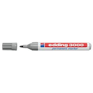 Edding EDDING Permanent Marker 3000 1,5-3mm 3000-12 grau  
