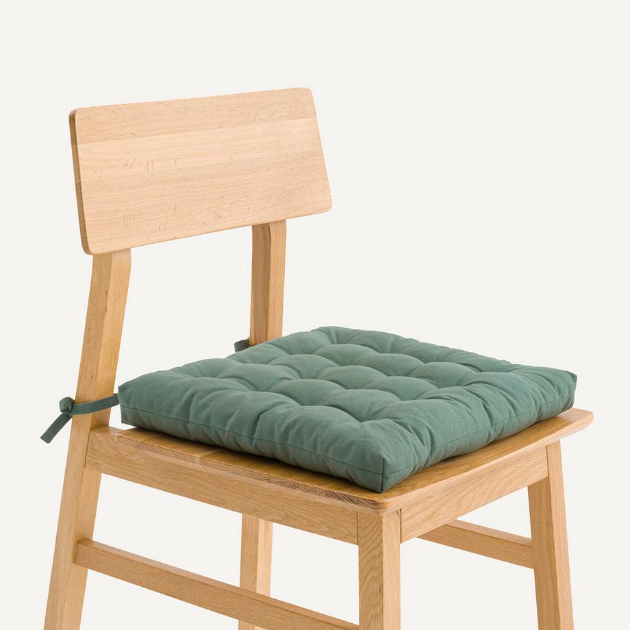 La Redoute Intérieurs Galette de chaise coton recyclé  