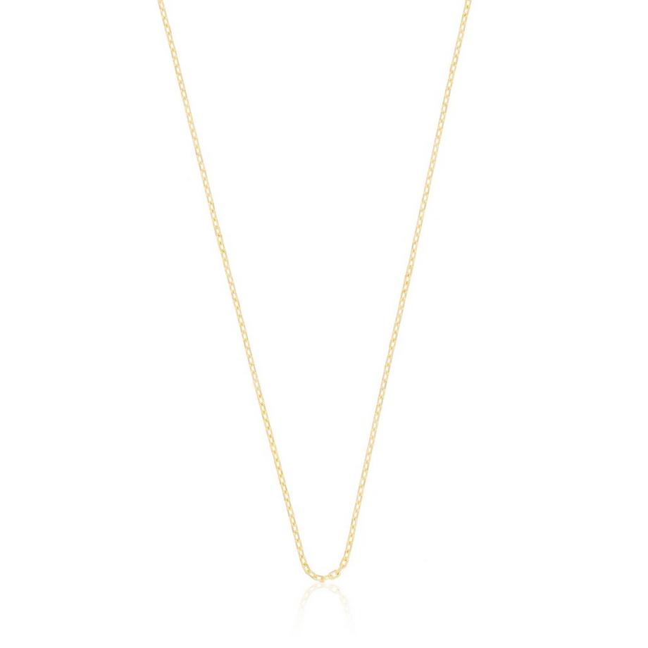 MUAU Schmuck  Collier Anker Gelbgold 750, 1.4mm, 50cm 