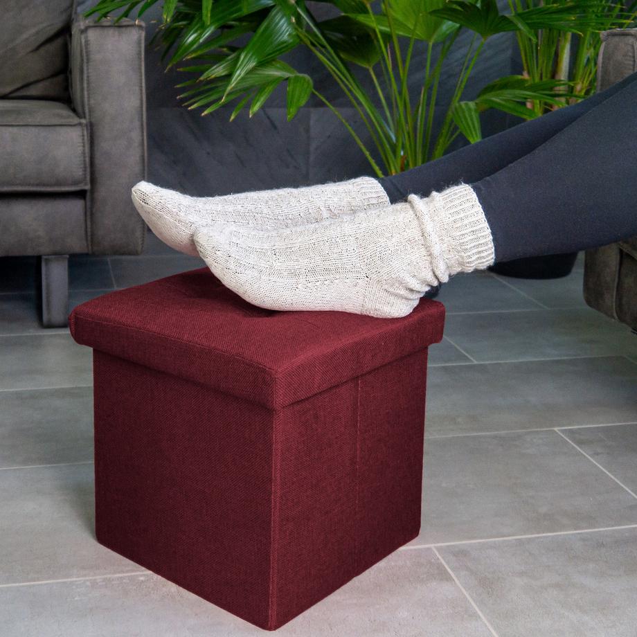 Intirilife Pouf pliable  