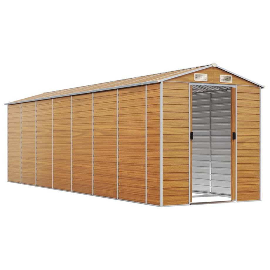 VidaXL capanno da giardino Acciaio  