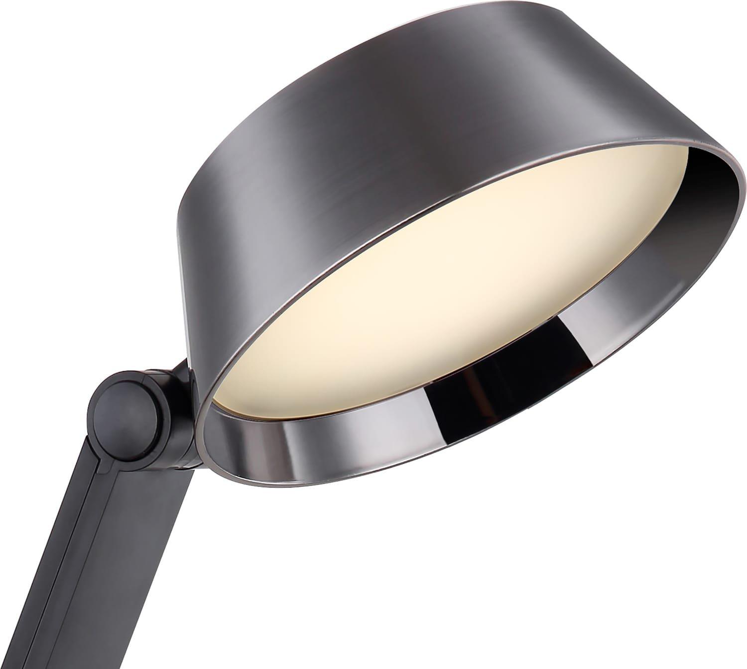 mutoni Lampe de table Ursino métal noir 1xLED  