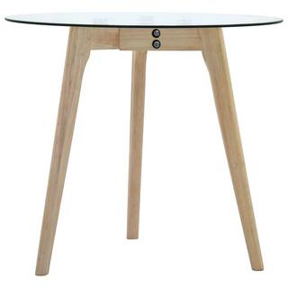 VidaXL Table d'appoint verre  