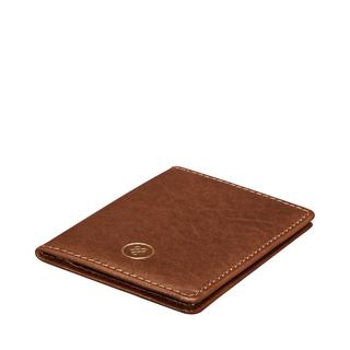 Maxwell Scott  Le Solaro Porte-cartes de transport en cuir 