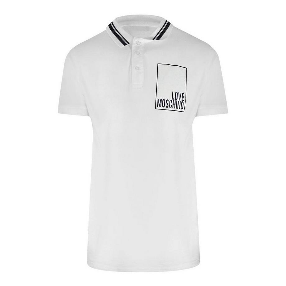 Maglietta Polo Logo Della Scatola Cotone