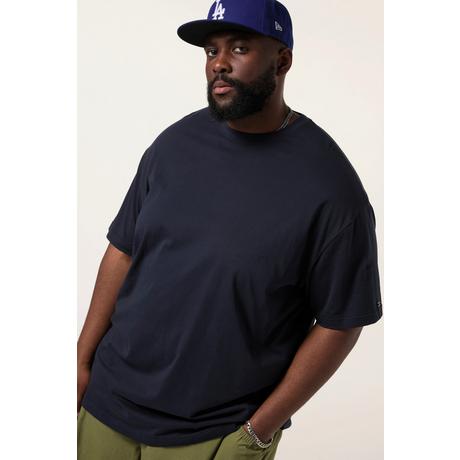 Sthuge T-shirt Oversize Manches Courtes avec Imprimé au Dos  