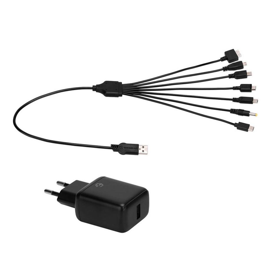 EGOGEAR 7in1 Kabel SCH7 AC-Adapter für Retro-Konsolen