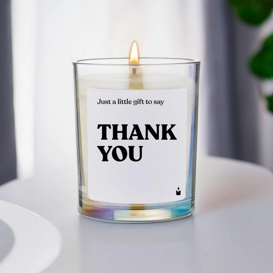 CandleHand Bougie Parfumée Woody Just a little gift to say thank you  