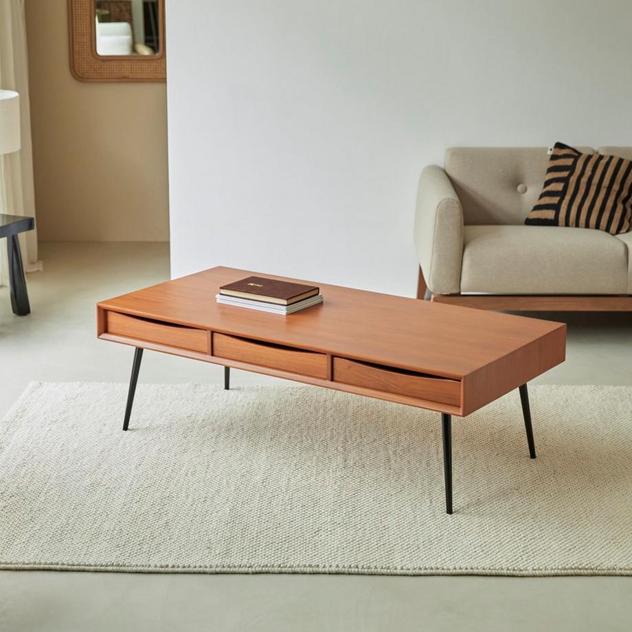 Tikamoon Couchtisch aus Teak Simen  