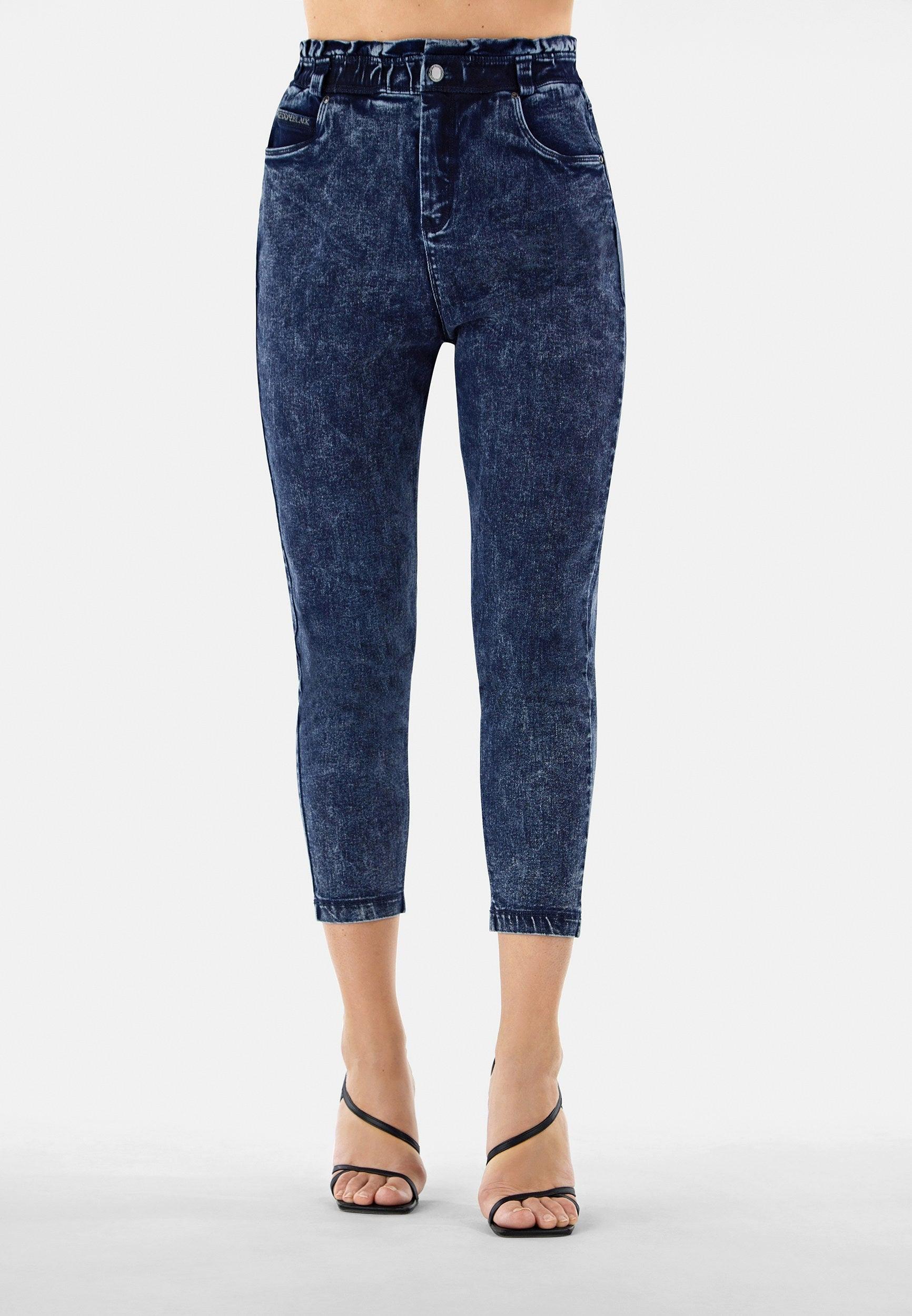 FREDDY Black Classic 7/8 Skinny Fit Jeans  