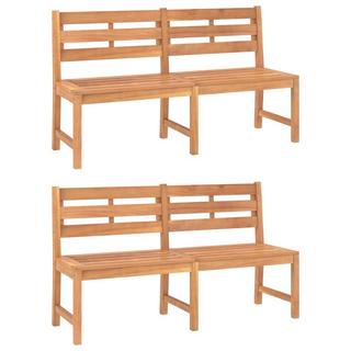 VidaXL set da pranzo da giardino Teak riciclato  