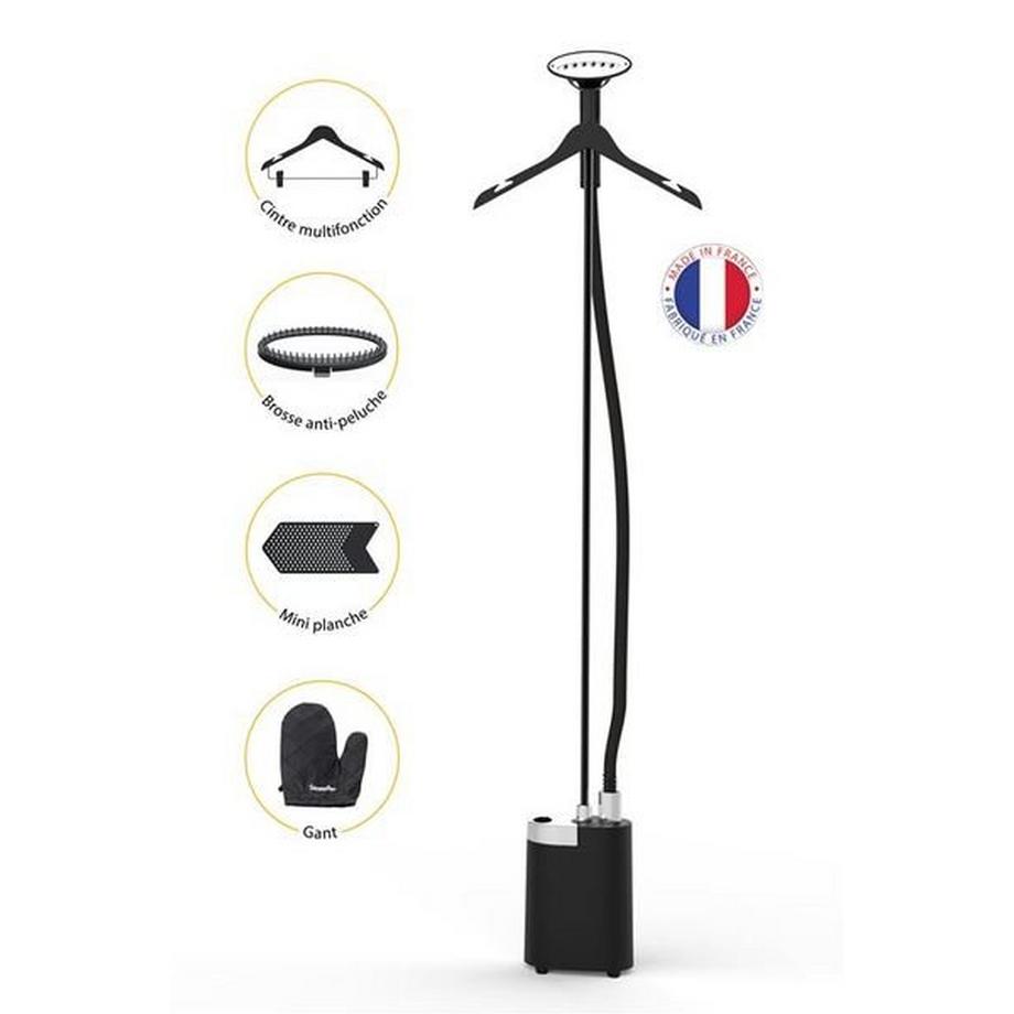 SteamOne  Défroisseur vertical SteamOne Minilys Plus 1900 W Noir 