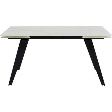 Table extensible Amsterdam Marble 160 (40 + 40) x90cm