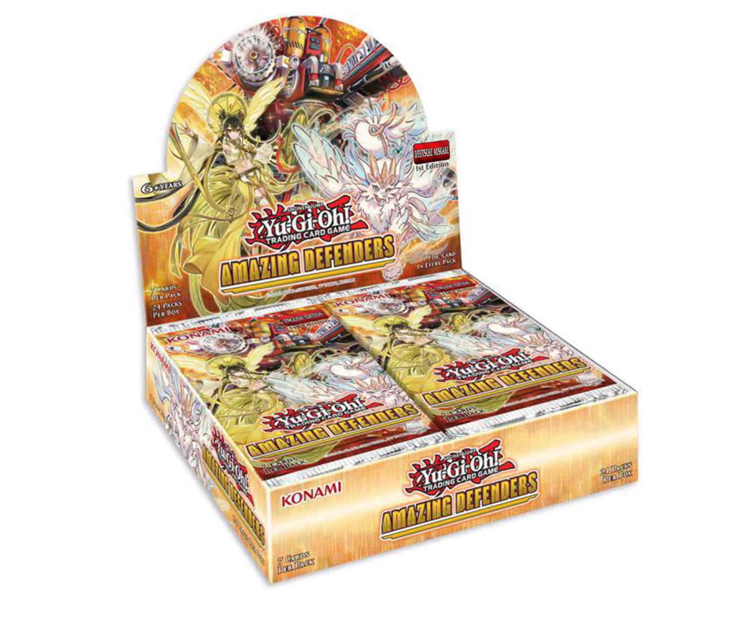 Yu-Gi-Oh!  Amazing Defenders Booster Display - 1. Auflage  - DE 