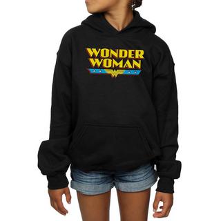 DC COMICS  Wonder Woman Text Logo Kapuzenpullover 