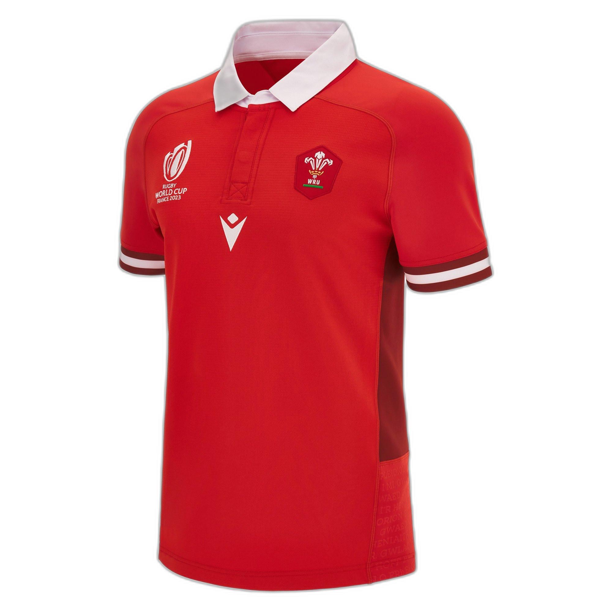 macron  heimtrikot wales weltmeisterschaft 2023 