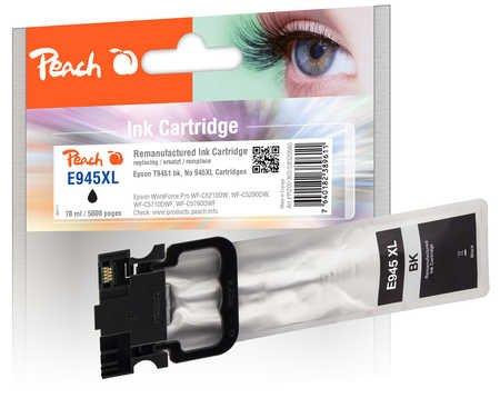 Peach  320960 cartouche d'encre 1 pièce(s) Compatible Rendement élevé (XL) Noir 