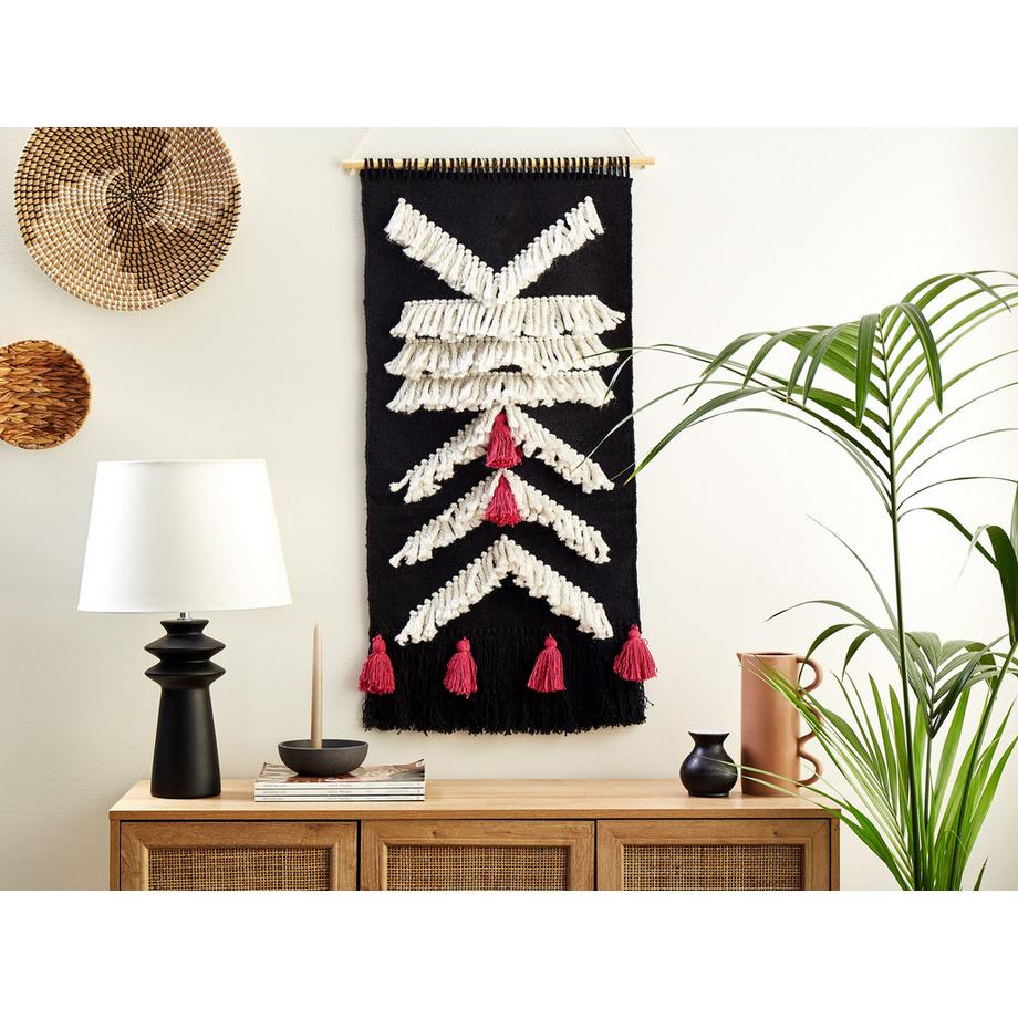 Beliani Decorazione da parete in tessuto en Cotone Boho PAKPATTAN  