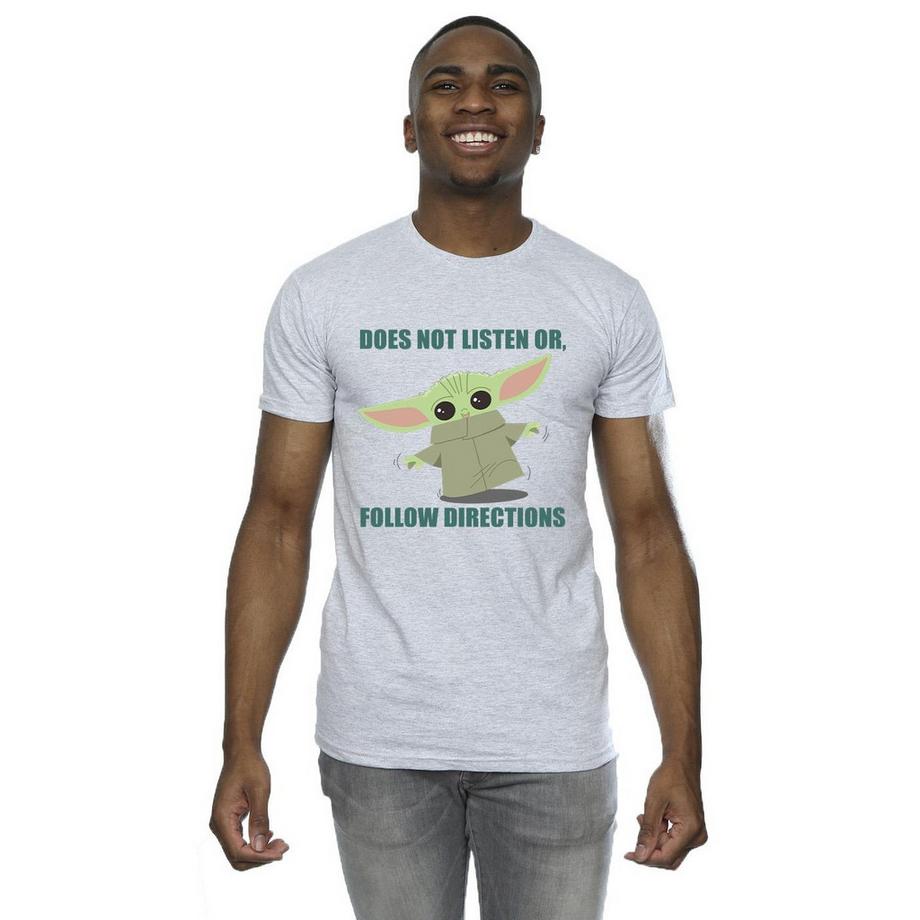 STAR WARS T-Shirt The Mandalorian Does Not Listen  