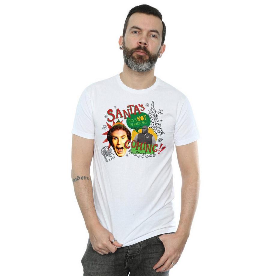 Elf Santa's Not Coming T-Shirt  