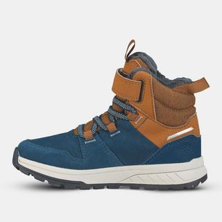 QUECHUA  Chaussures chaudes imperméables de randonnée SH500 cuir scratch 