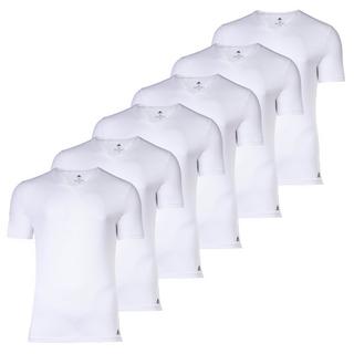 adidas V-Ausschnitt Figurbetontes T-Shirt 6er Pack  